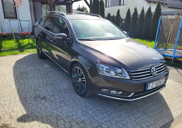 Volkswagen Passat cena 39900 przebieg: 185000, rok produkcji 2012 z Góra małe 277